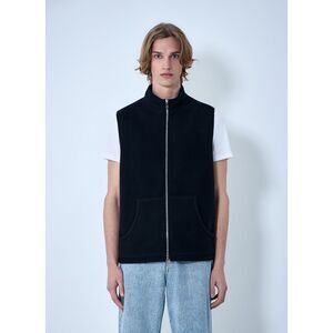 Rier Men High-Neck Zip Vest